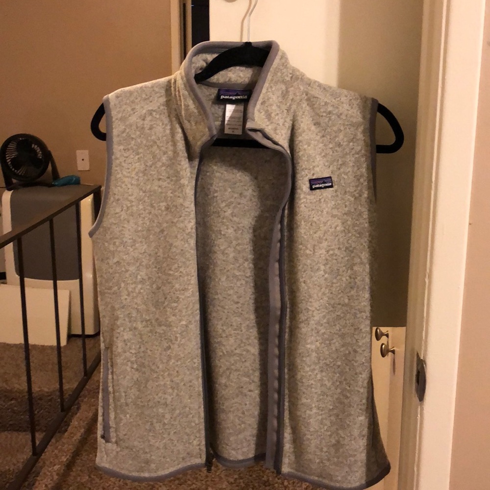 Gray Patagonia vest
